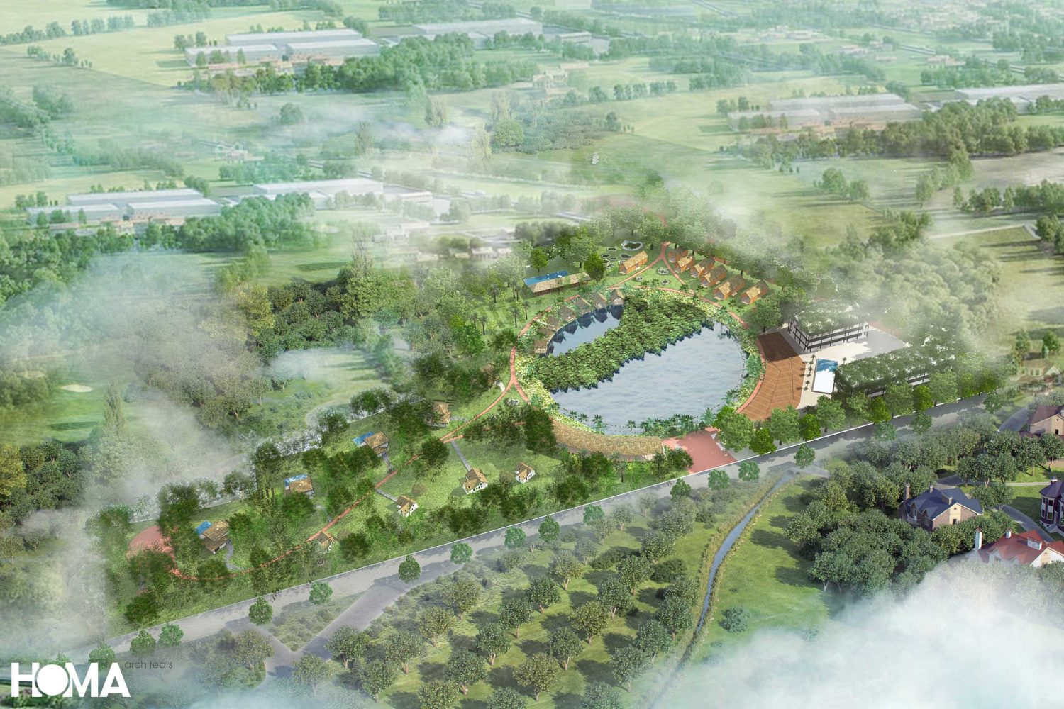 Thiết kế kiến trúc Khu du lịch sinh thái Phú Thọ - HOMA